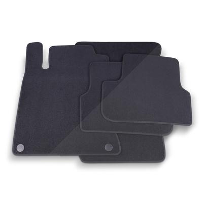 Thomatex Textil Fußmatten-Set Samtvelours Mercedes W176, schwarz [Hersteller-Nr. 260041] für Mercedes-Benz