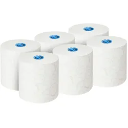 Kleenex Rollenhandtuch Ultra 200m Packung 6 Stück, Haushaltspapier, Weiss