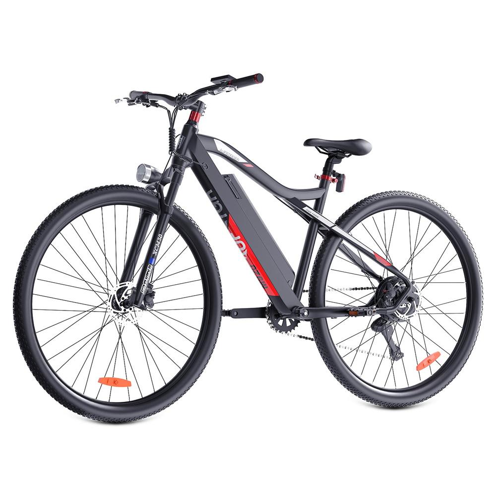Protour 29Zoll Elektrofahrrad für Erwachsene, 250W Elektromountainbike mit 36V 13Ah Akku, 25 km/h, 9 Gänge, Reichweite bis zu 60km,City E-Bike