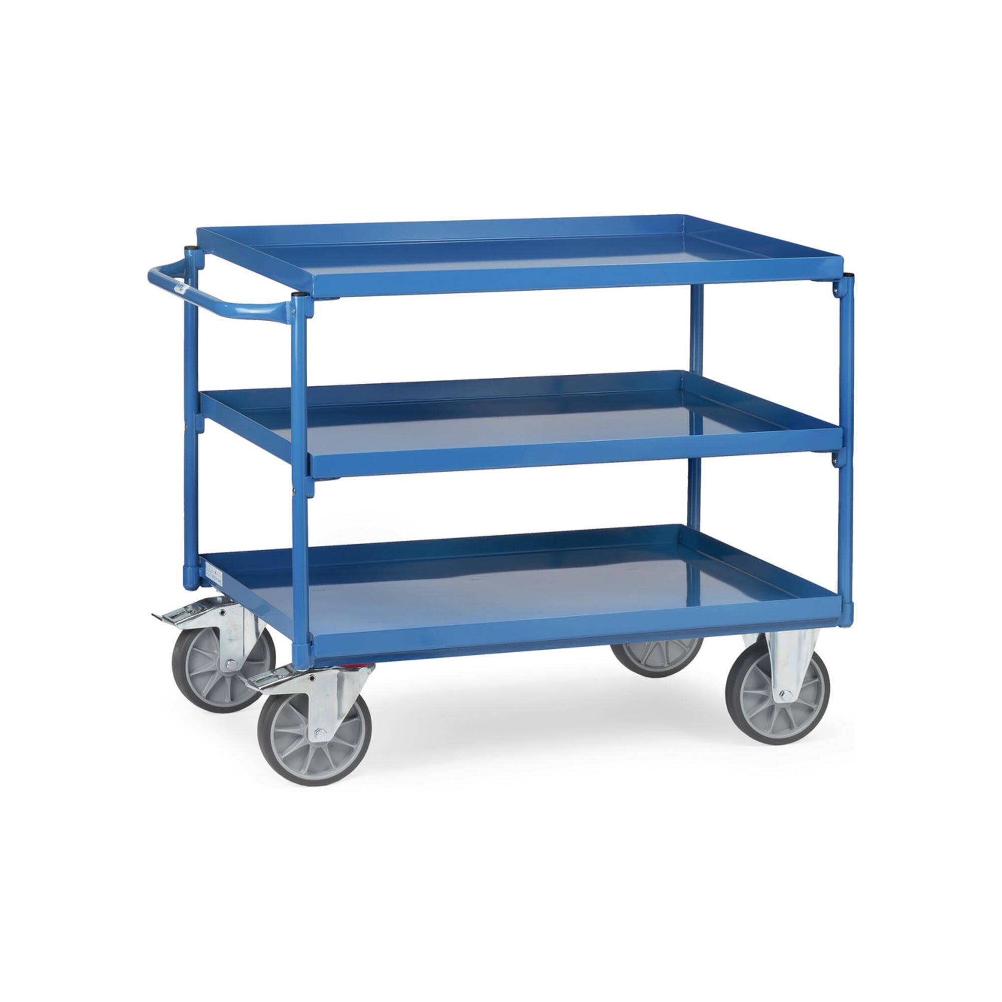 fetra Tischwagen 4832 - Tragkraft 400kg TPE-Reifen)