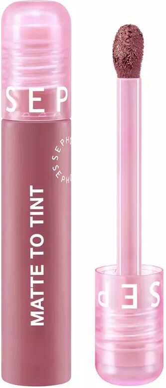 SEPHORA - Matte To Tint - Matter weichzeichnender Lip Tint, 6 ml,  Smooth petal