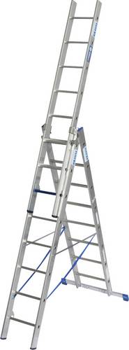 Krause 131652 131652 Aluminium Multifunktionsleiter inkl. Traverse Arbeitshöhe (max.): 5.95m 20.8kg