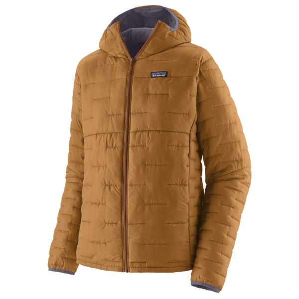 Patagonia - Micro Puff Hoody - Kunstfaserjacke Gr L braun