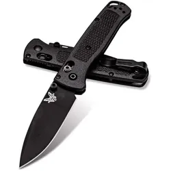 Benchmade, Mehrzweckmesser, Bugout Black Plain (8.23 cm)