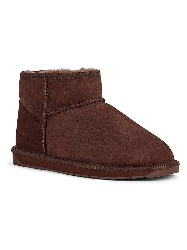 EMU Australia Leder-Winterboots in Braun - 36