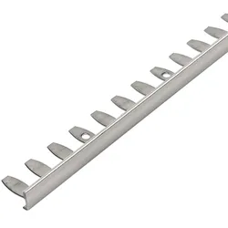Winkelprofil zum Biegen aus V2A Edelstahl natur (11 mm, 250 cm)