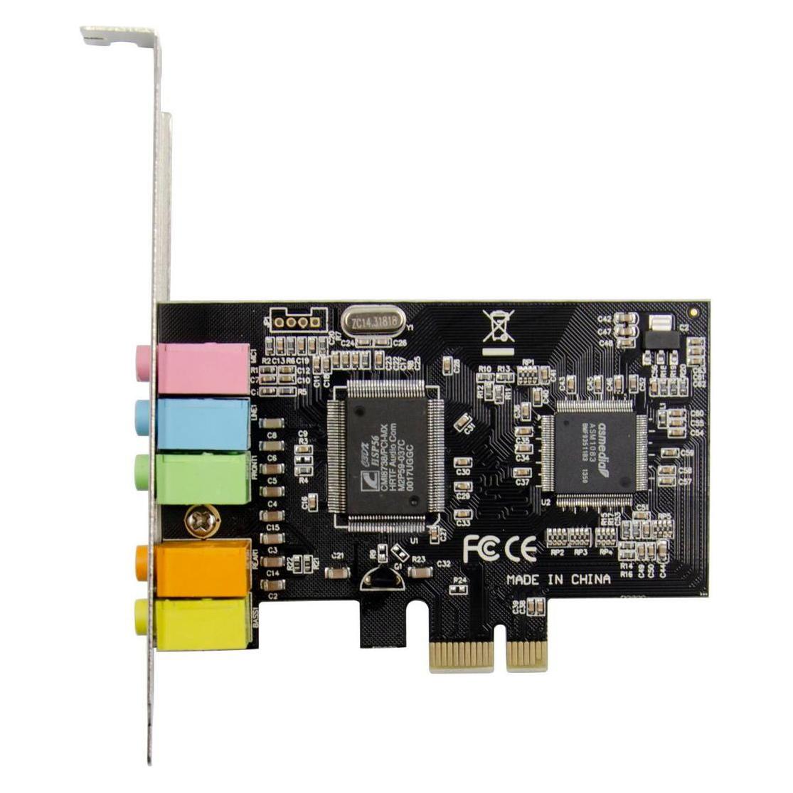 MicroConnect 5.1 Channels PCIe sound card (PCI-E x1) (MC-CMI6CH-PCIE)