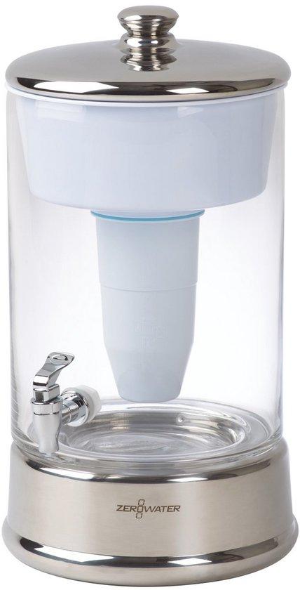 Glas-Wasserfilter mit 5-Stufen-Filtration, 9 L, reduziert Blei und Schwermetalle für sauberes Wasser