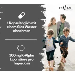 EXVital® R-Alpha-Liponsäure Kapseln, 180 Kapseln