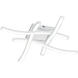 Deckenleuchte ROUTE (BHT 46x7x46 cm) - BHT 46x7x46 cm