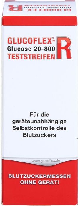 h&h DiabetesCare GmbH GLUCOFLEX R Glucose Teststreifen 25 St.