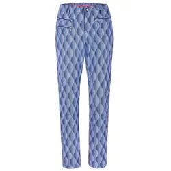 Alberto Tina-CR 7742 Damen Golfhose blau/weiss 068