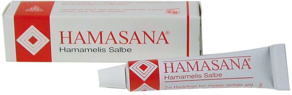 Hamasana Hamamelis Salbe 50 g Unisex 50 g Salbe
