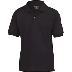 Gildan Kinder DryBlend Youth Jersey Polo 8800B black L (164)