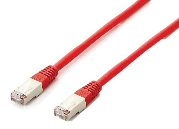 Equip Patchkabel Cat6A S/FTP 2xRJ45 20.00m rood
