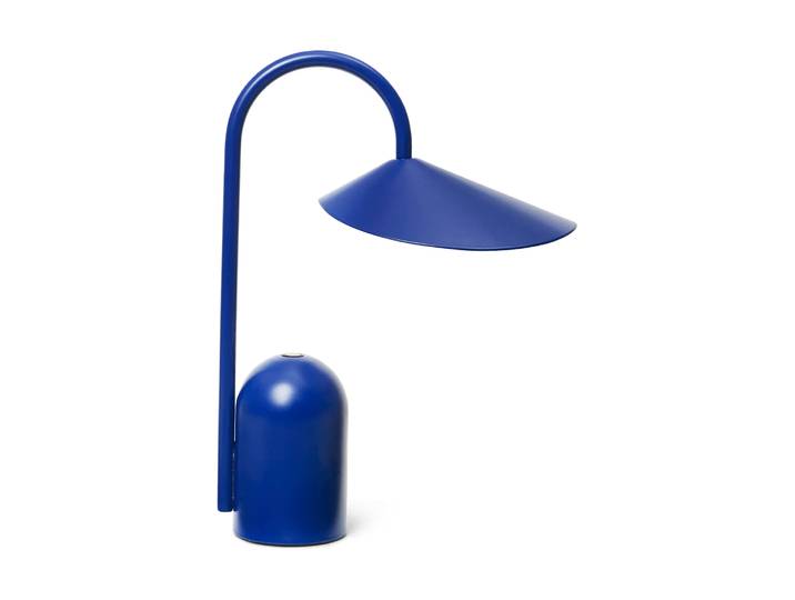 Ferm Living Lampe portable Arum Bright Blue
