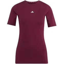 ADIDAS Damen Shirt TECHFIT Training, Größe L in Rot Rot