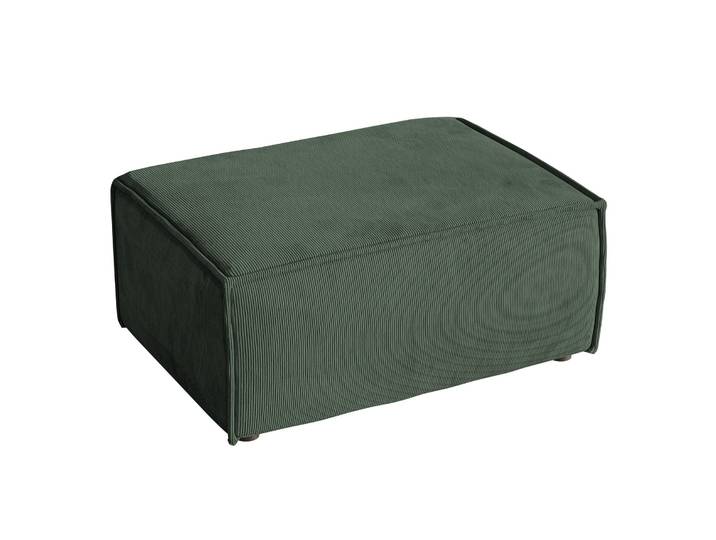 Sitzhocker Copertino 65x90 cm grün Cord