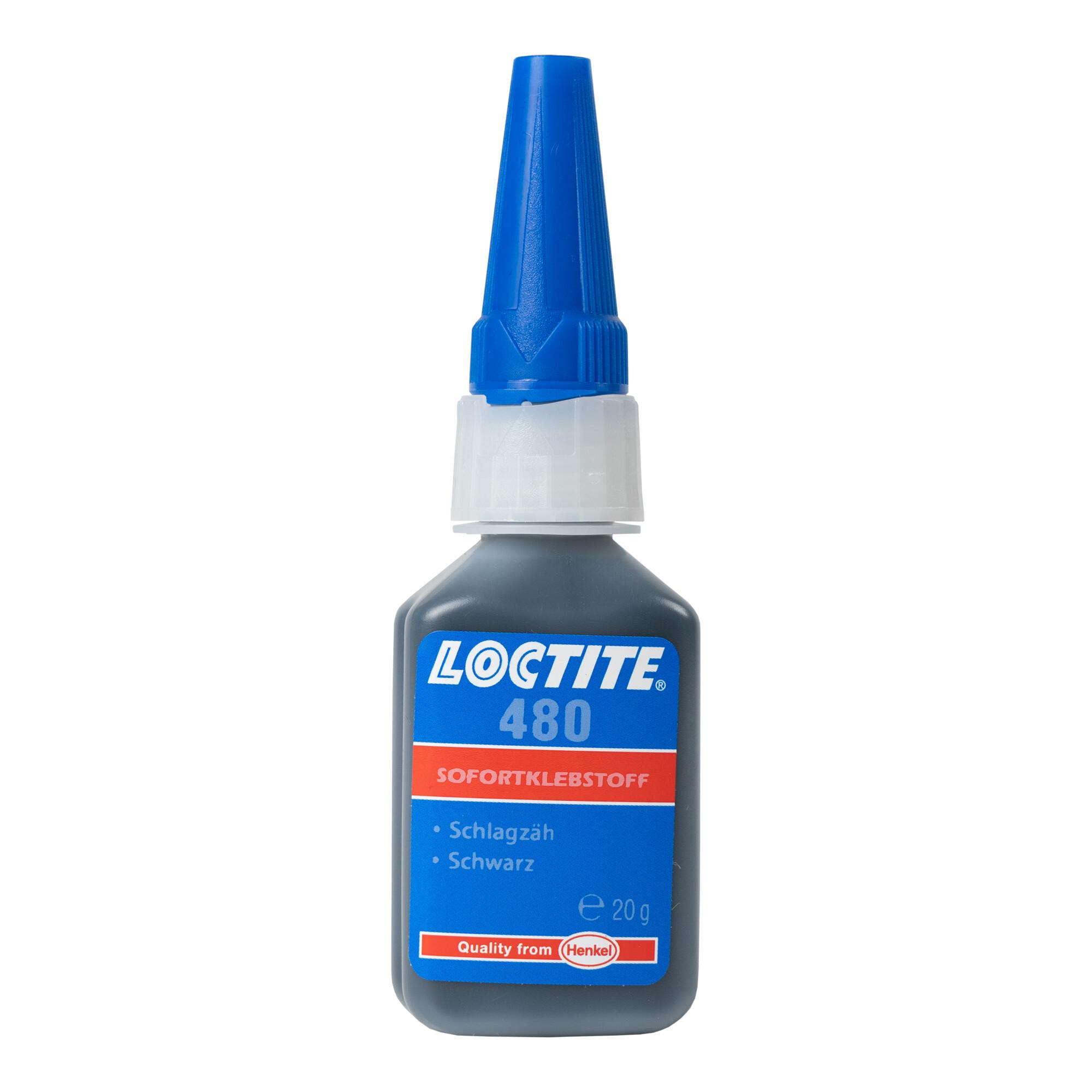 Loctite 480 Sofortklebstoff für Gummi und Metall, 20g)