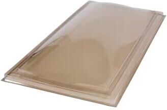 Sun Tek 1430 Polycarbonate Skylight Curb Mount Poly