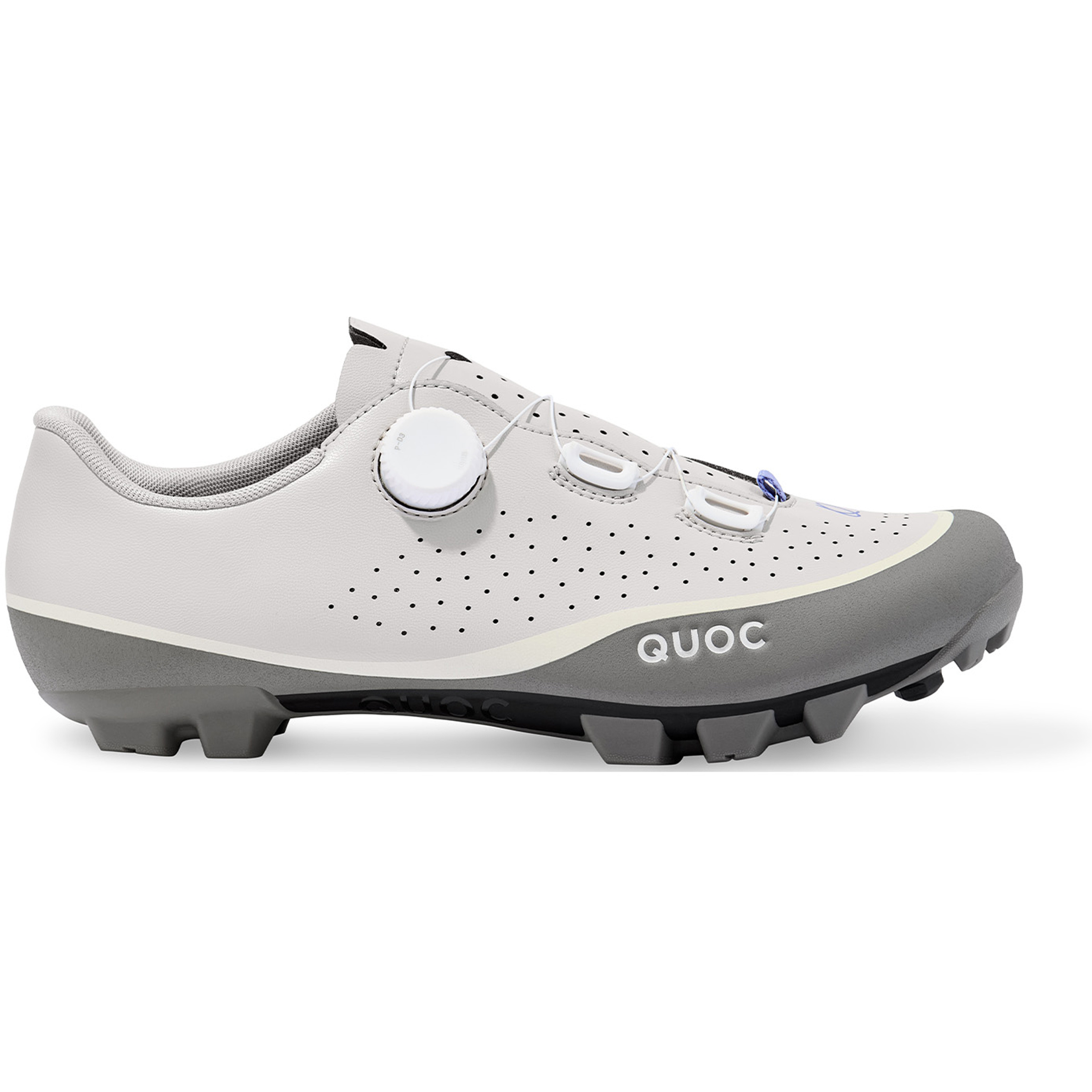 Quoc Grand Tourer III Gravel Radschuhe Fahrradschuhe grau Größe 44 Gravel