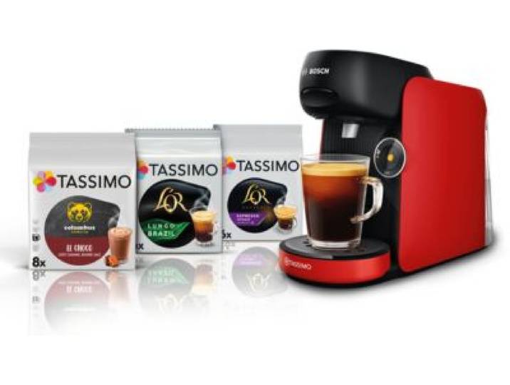 Bosch - Tassimo Finesse Tas163e Noir + 3 Packs De T- Dis