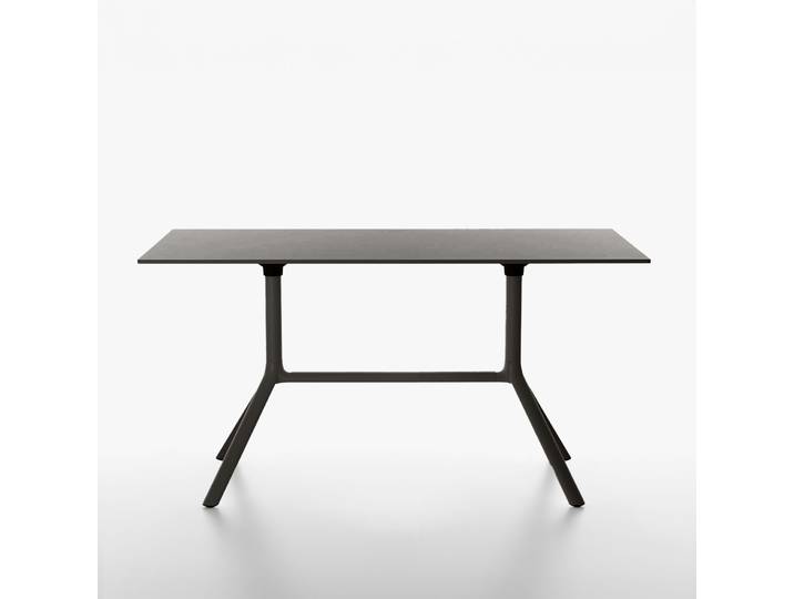 Tisch klappbar Plank Miura 140x70 cm, Grau, Rechteckig, Neu - Perfekt für Meetings