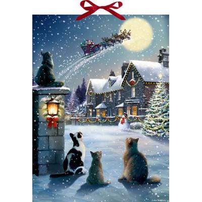 Katzen-Weihnacht, Wand-Adventskalender