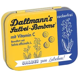 DALLMANN'S Salbei Bonbons o.Z.in der Dose 46 g