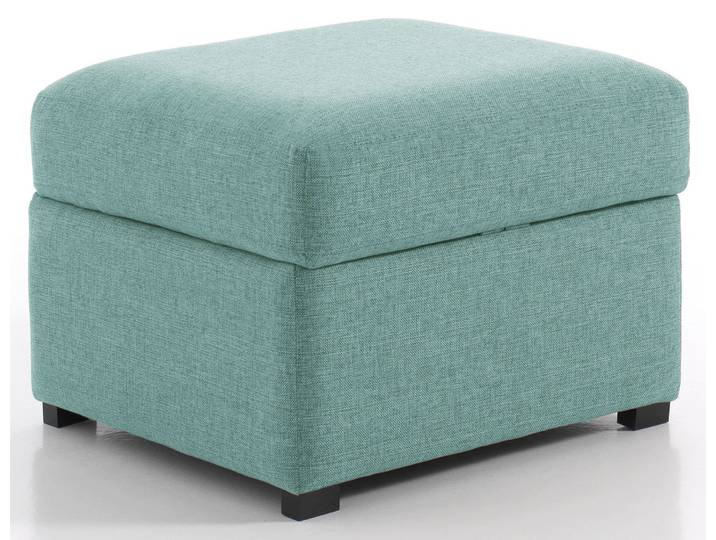 Pouf carré, Vert d'eau
