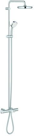 Grohe Tempesta Cosmopolitan 210 Duschsystem 26223001, Wannenthermostat, chrom