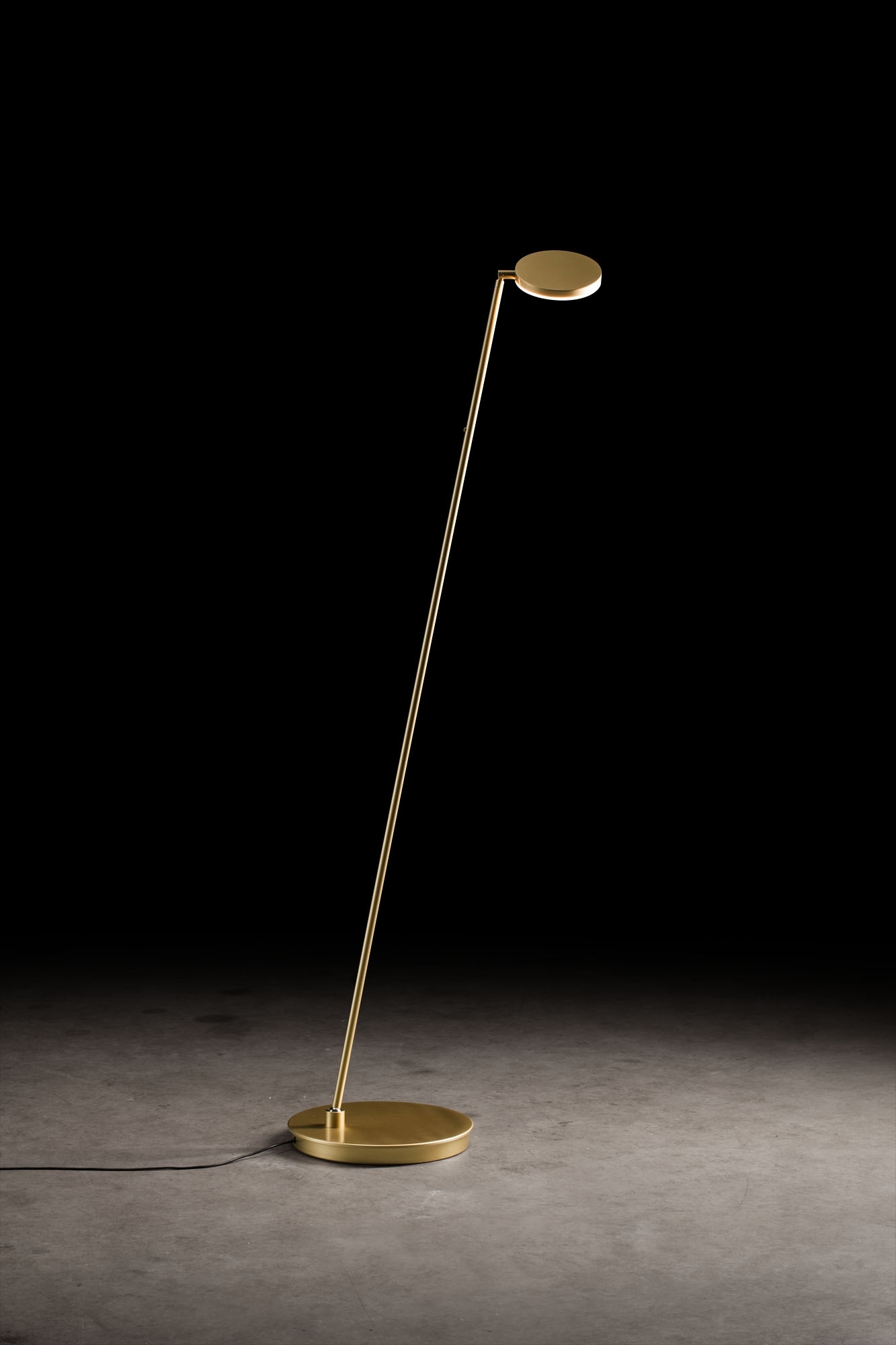 Holtkötter LED-Leseleuchte PLANO S Messing 9659-1-19 4251322750616