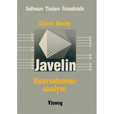 Unternehmensanalyse mit Javelin, Taschenbuch von Ekbert Hering, Vieweg & Teubner, 978-3-528-04578-4