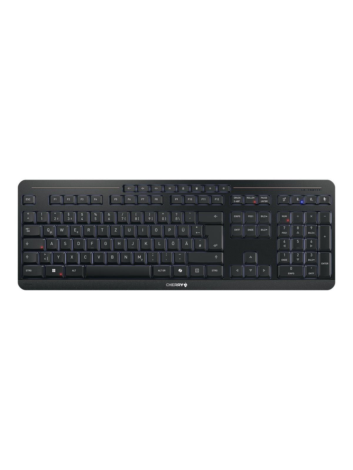 Cherry STREAM KEYBOARD ULTIMATE - Tastatur - Full-Size - Englisch (US) - Schwarz
