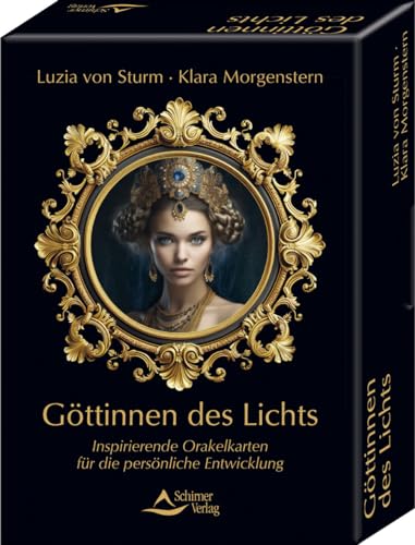 Luzia von Sturm - Göttinnen des Lichts - Inspirierende Orakelkarten für die persönliche Entwicklung: Set mit Buch und 45 Karten - Preis vom 11.10.2026 03:10:56 h