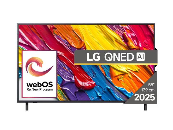 LG 55QNED82A3B 4K Smart TV, 2025