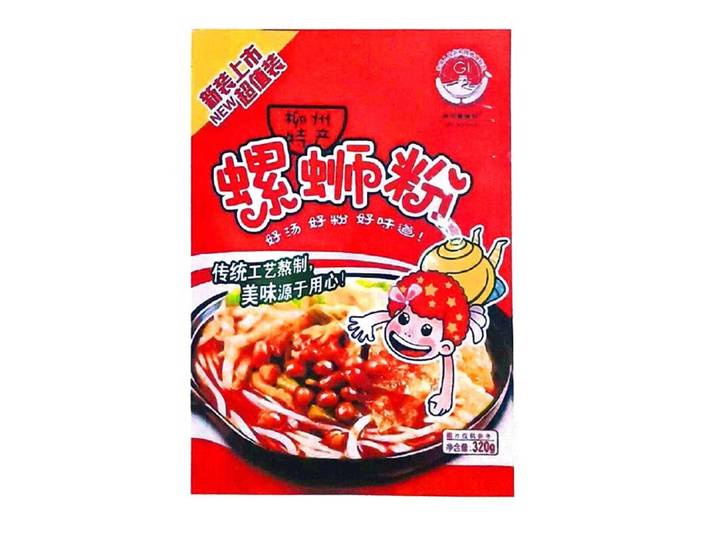 Liuquan Nouilles de riz aux escargots de rivière de Liuzhou, paquet économique, 320g