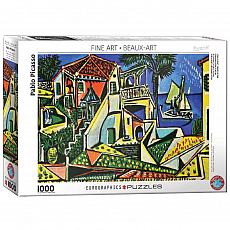eurographics Puzzle - Mittelmeer Landschaft - 1000 Teile 301143