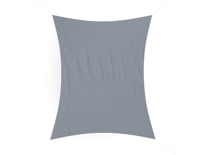 Sonnensegel 4 x 6 m grau