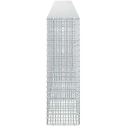 vidaXL, Steinkorb, Gabion mit 3,5 mm Draht und 5x2,5 cm Maschen 450x30x100 cm