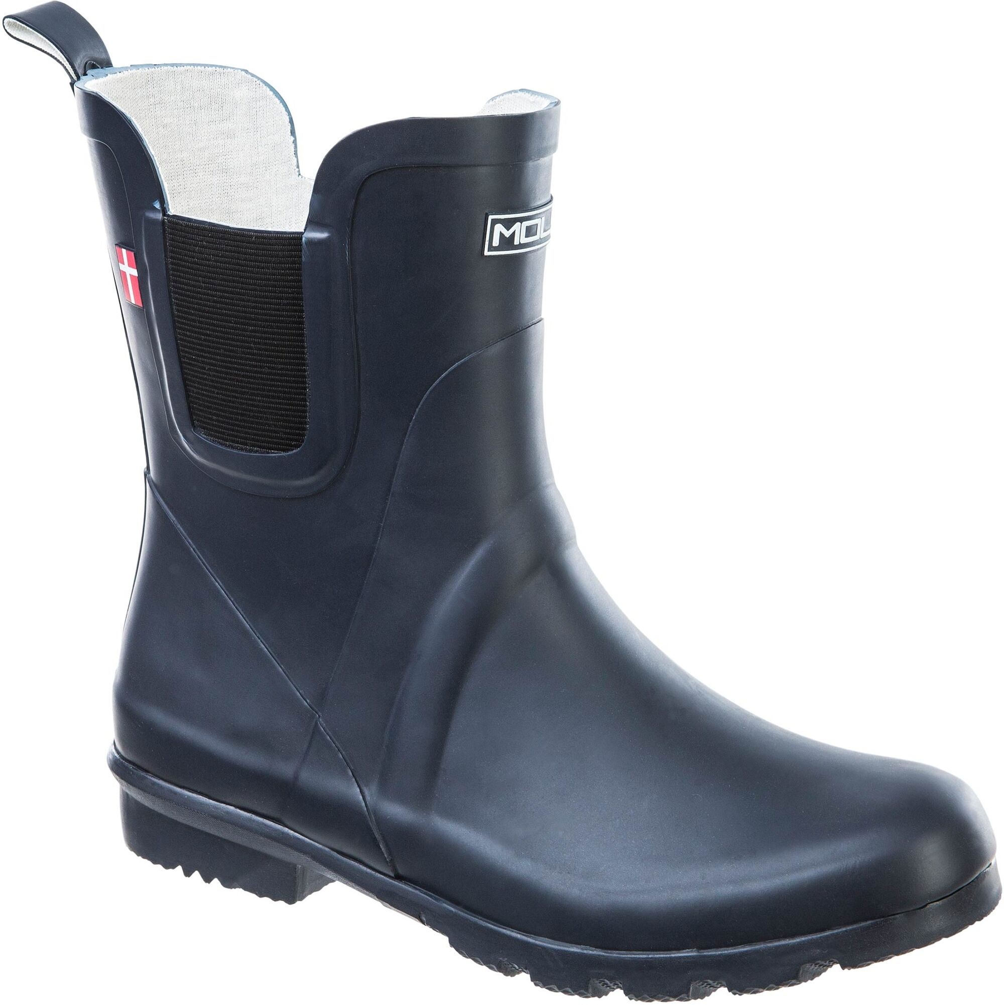 Gummistiefel MOLS "Suburbs W", Damen, Gr. 42, blau (navy), Naturkautschuk, Schuhe Gummistiefel, wasserdicht navy 42