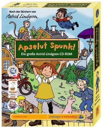 Friedrich Oetinger Verlag - Apselut Spunk! Die große Astrid Lindgren CD-ROM - Preis vom 09.10.2026 07:28:09 h