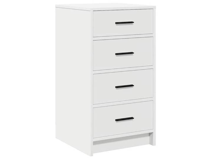 NOUVEAU Placard de rangement - Buffet de Cuisine - Armoire Bas vitrine - blanc - 40x41x75cm - Bois d'ingénierie 44606