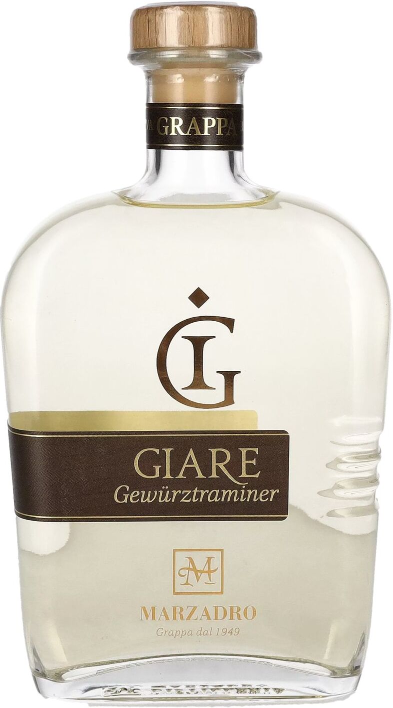 Marzadro GIARE Grappa Gewürztraminer 41% Vol. 0,7l