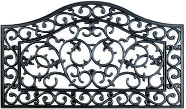 Imports Decor Country Gate Rubber Door Mat (30 x 18) - 30 x 18