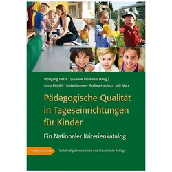 Pädagogische Qualität in Tageseinrichtungen für Kinder, Fachbücher von Susanne Viernickel, Jule Marx, Andrea Hanisch, Katja Grenner, Irene Dittrich, Wolfgang Tietze