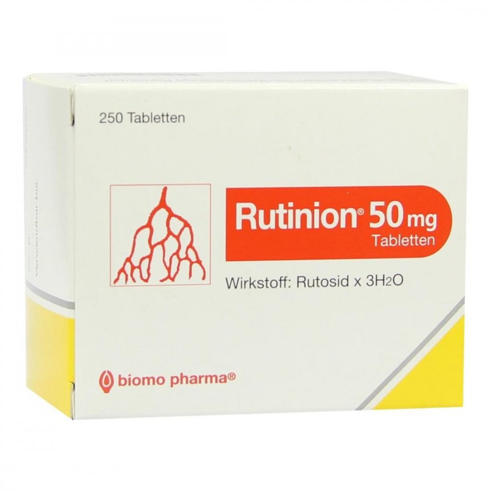 biomo pharma GmbH Rutinion 50mg 00892659