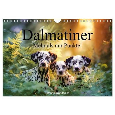 Dalmatiner - Mehr als nur Punkte! (Wandkalender 2027 DIN A4 quer), CALVENDO Monatskalender