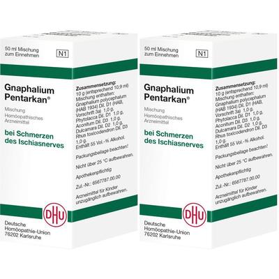 Gnaphalium Pentarkan Mischung 2x 2x50 ml