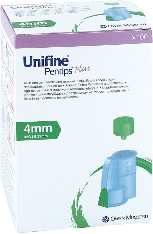 Unifine Pentips plus Kanüle 32 G 4 mm